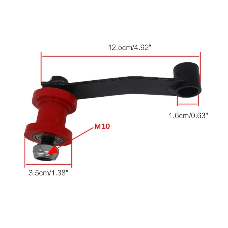Подвижный ролик Натяжное колесо для внедорожного мини-велосипеда квадроцикла