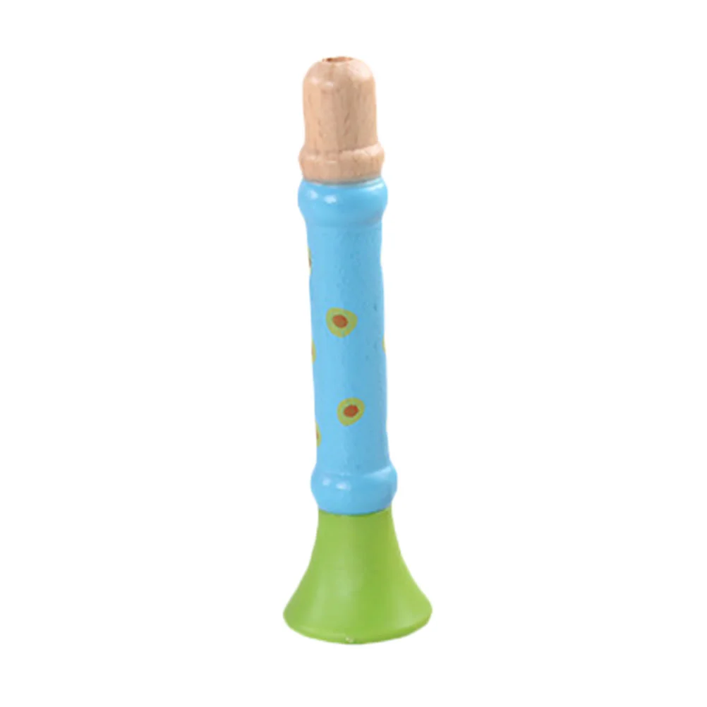 

Kids Trumpet Kids Musical Toys Children Trumpet Toy Puzzle Toy Children's Whistle Wooden Trumpet Toy Kids Flute