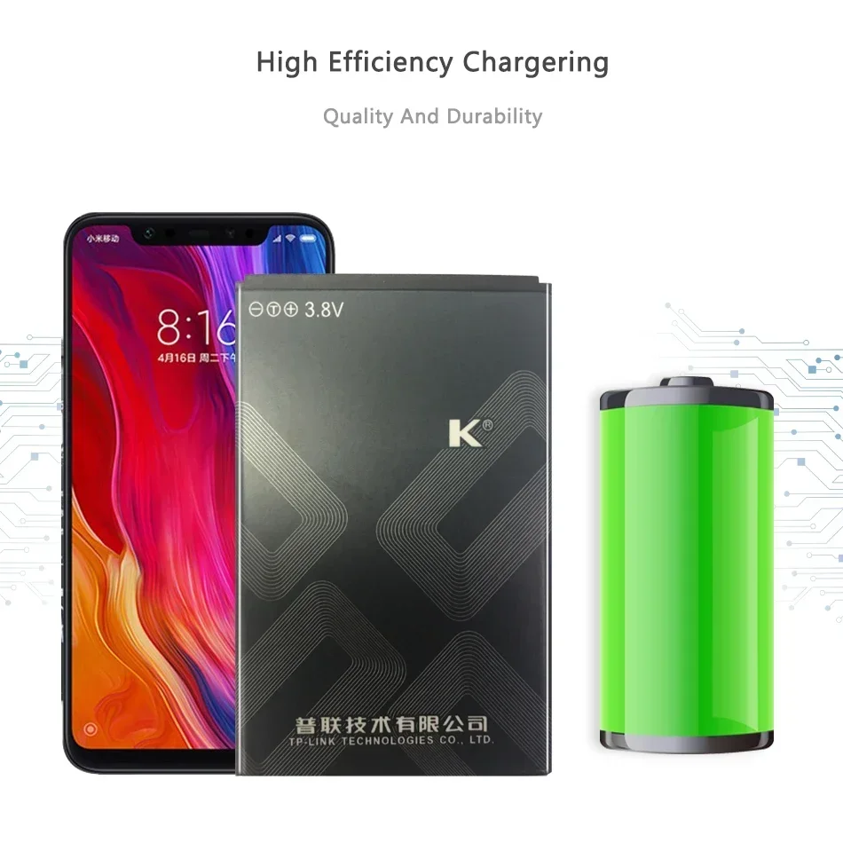 Аккумулятор YKaiserin 2550 мАч TBL-55A2550 TBL55A2550 для TP-LINK M7350 TL-TR961 2500L WIFI Bateria