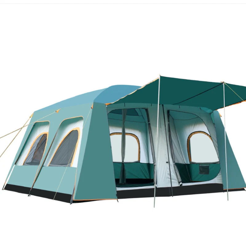 

6-8 Person Big Luxury Waterproof Outdoor Camping Travel Beach Hiking Fishing Family Tent