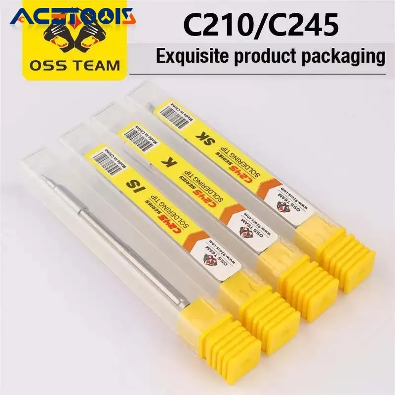 Универсальное паяльное жало OSS C245 C210 C115 совместимое с ручным инструментом SUGUN Maant