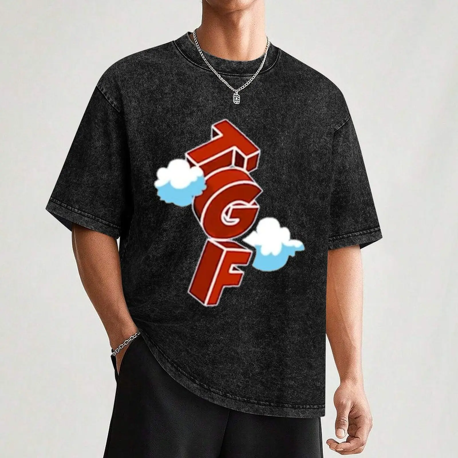 TGFBRO TGF футболка модные рубашки одежда в стиле хиппи тяжелая мужская