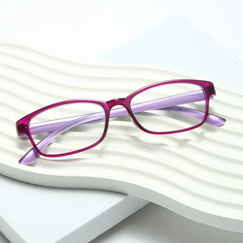 

Ultralight Reading Glasses Men Anti Blue Light Presbyopic Eyeglasses Square Full Frame TR90 Eyewear With Degree +100 to +400