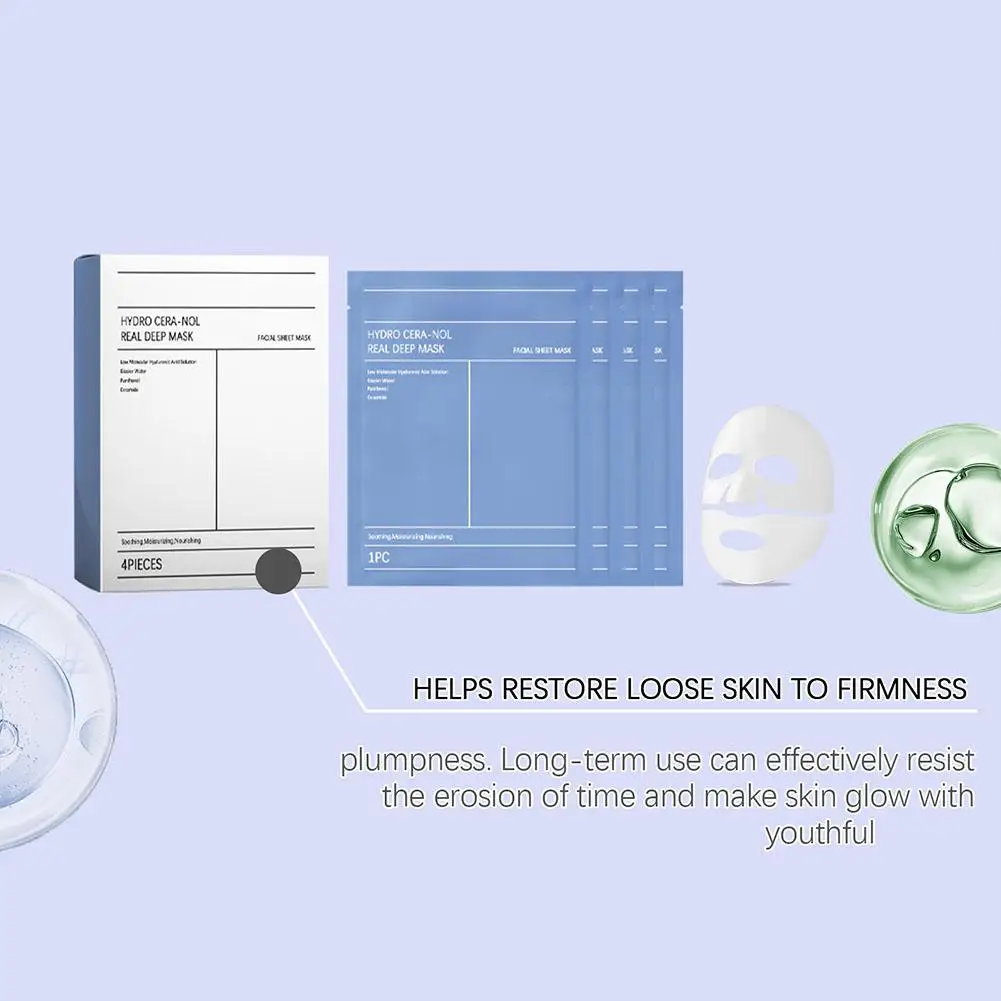 Био-коллагеновая маска для лица коллагеновый протеин гидрогель мягкая гелевая