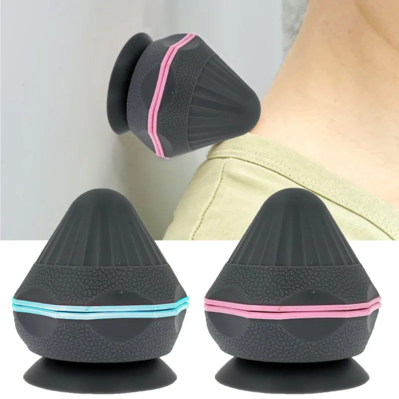 

Silicon Massage Cone Solid Adsorption Ball Psoas Thoracic Spine Back Scapula Foot Yoga Muscle Release Massage Tools Accessories