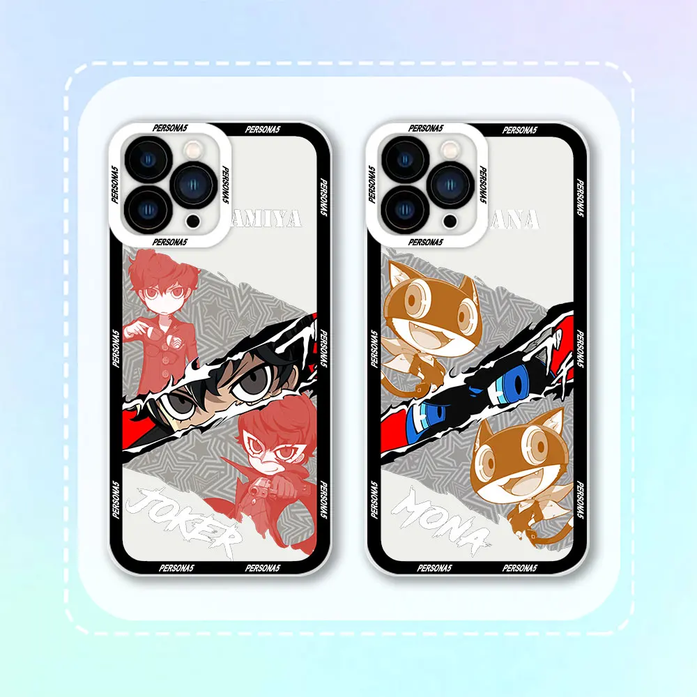 

Persona 5 Anime Clear Case For Infinix HOT 30 30I 20 20I 20S 12 12I 11 10 10I 10S 9 PLAY SNFC 8 ZERO 20 5G2023 ITELS23 PRO Cover