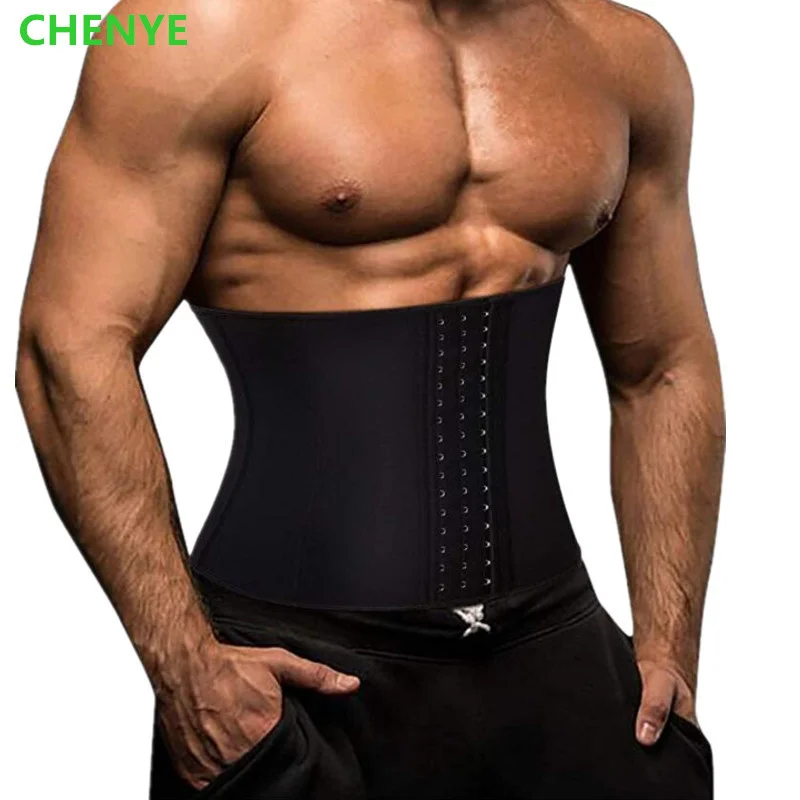 

2023 Newest Neoprene Man Shaper Male Waist Trainer Cincher Corset Male Body Modeling Belt Tum Slimming Strap Fitness Shapewear