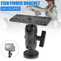 ball mount with fish finder 360 degree rotatable universal mounting plate kayak for canoe boat fishing accessories