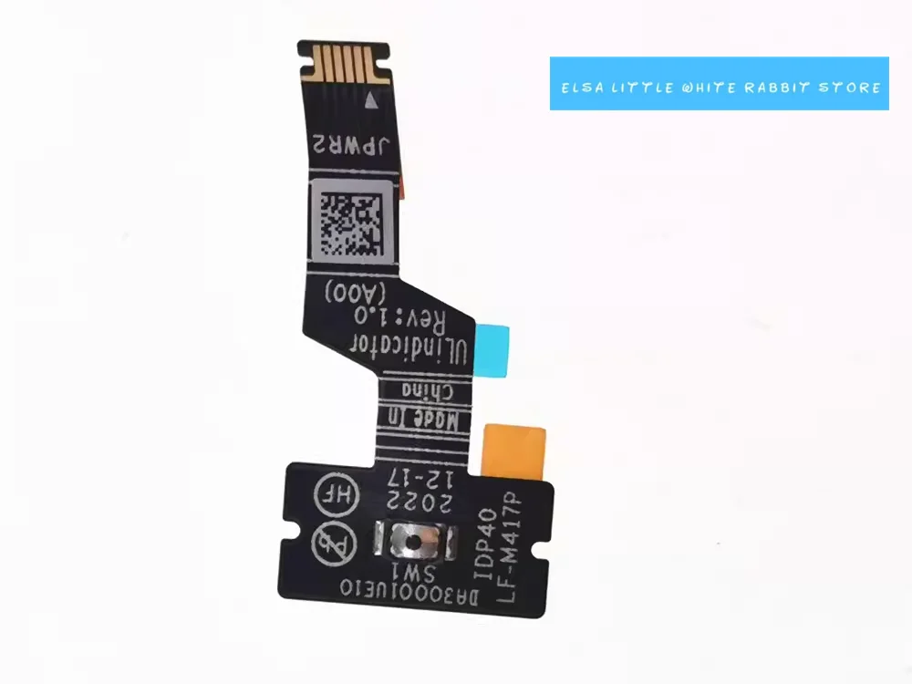 Для Alienware X14 R2 плата кнопки питания W кабель DA30001UE10 IPD40 LF-M417P 54DY3 054DY3