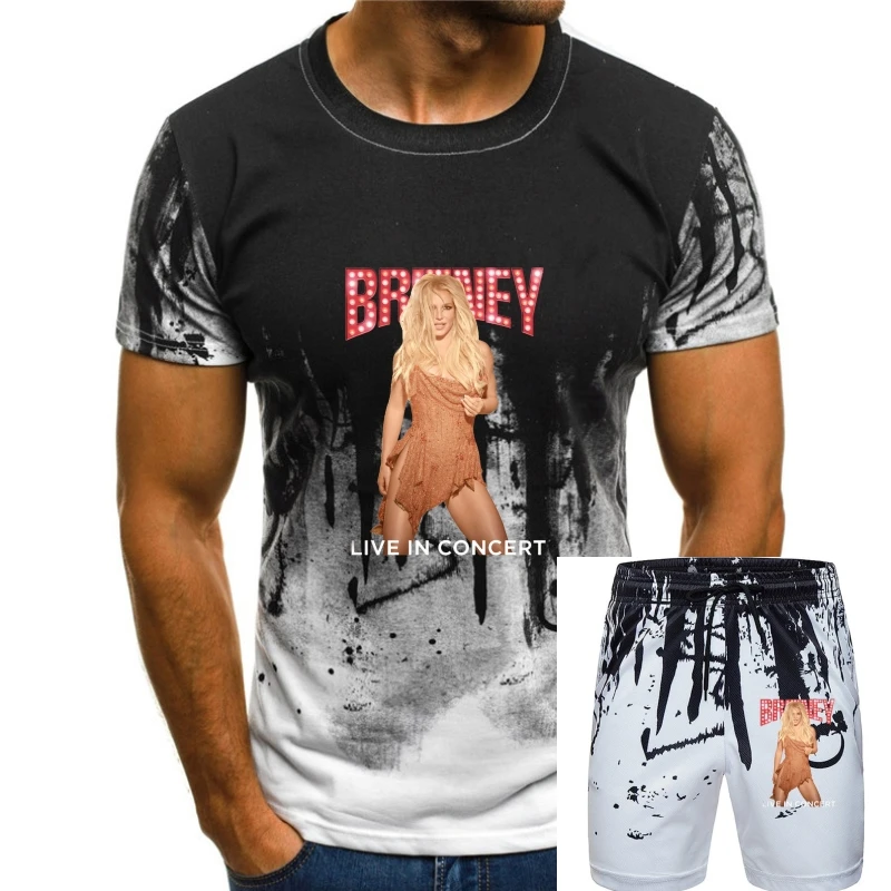 

Britney Spears Tour 2018 Date In Back Men'S Black T Shirt S 4Xl