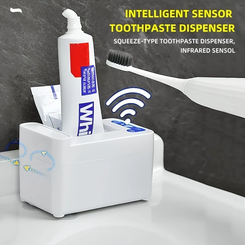 Автоматическая настенная выжималка для зубной пасты с умным датчиком