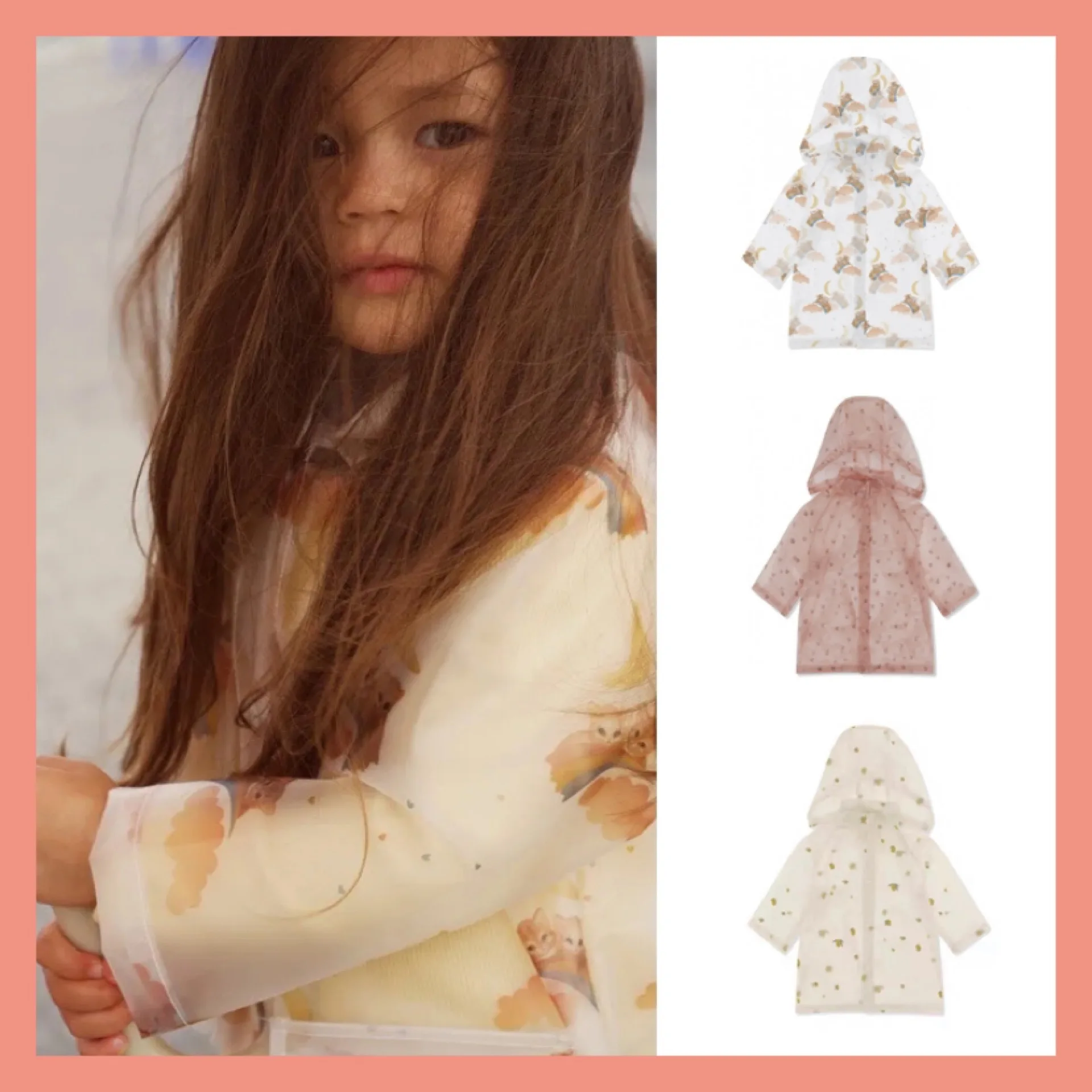 

KS Children's Raincoat 2022 Children's Cape Poncho