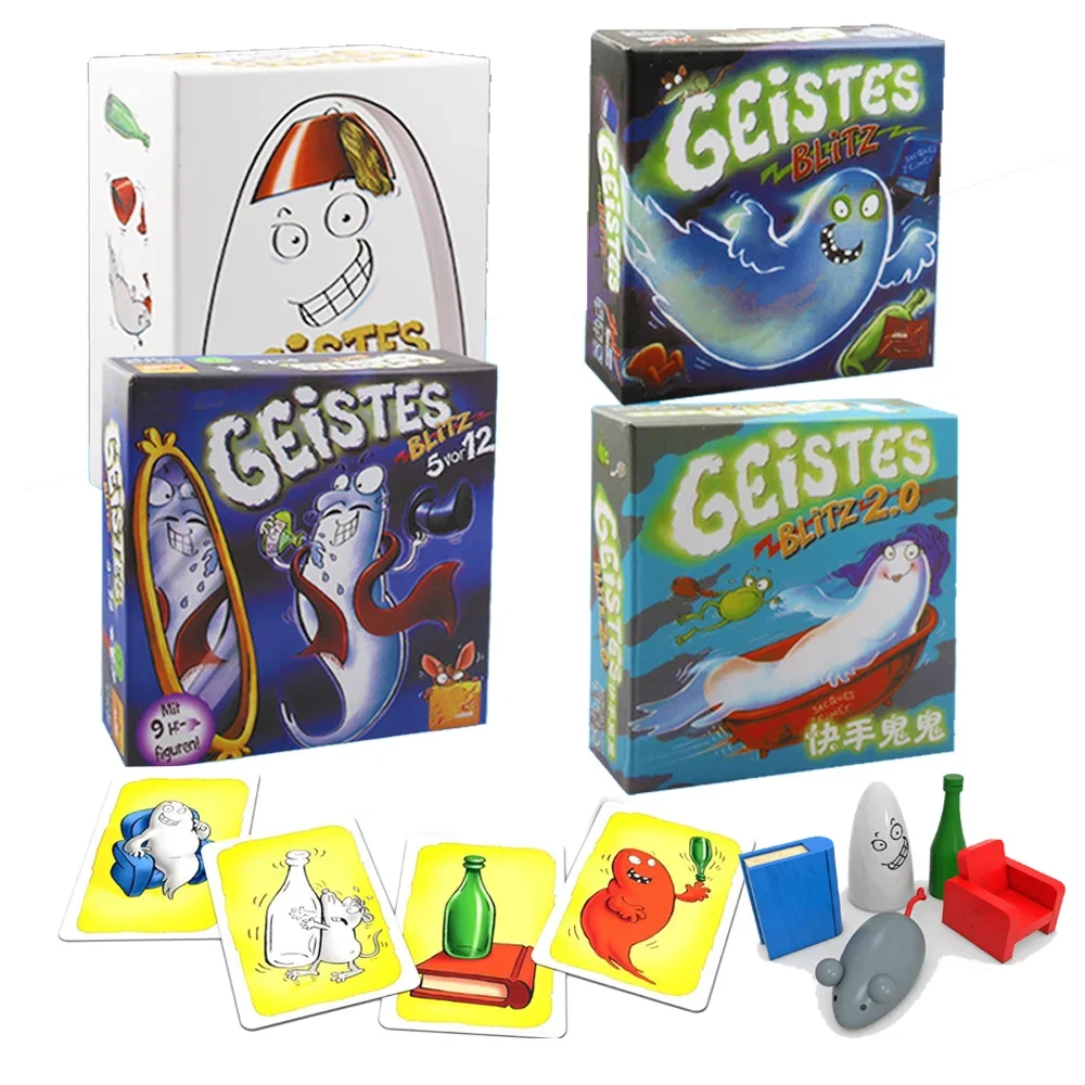 Geistes Blitz 1 2 3 4 Ghost Geistesblitz Zoch Verlag игровая карточная игра
