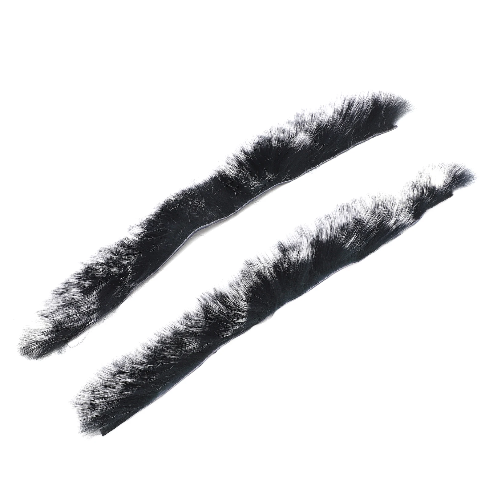 

2Pcs/Set Fur Bow String Silencer Traditional Style Archery Noise Dampener Outdoor Competition Shock Absorption
