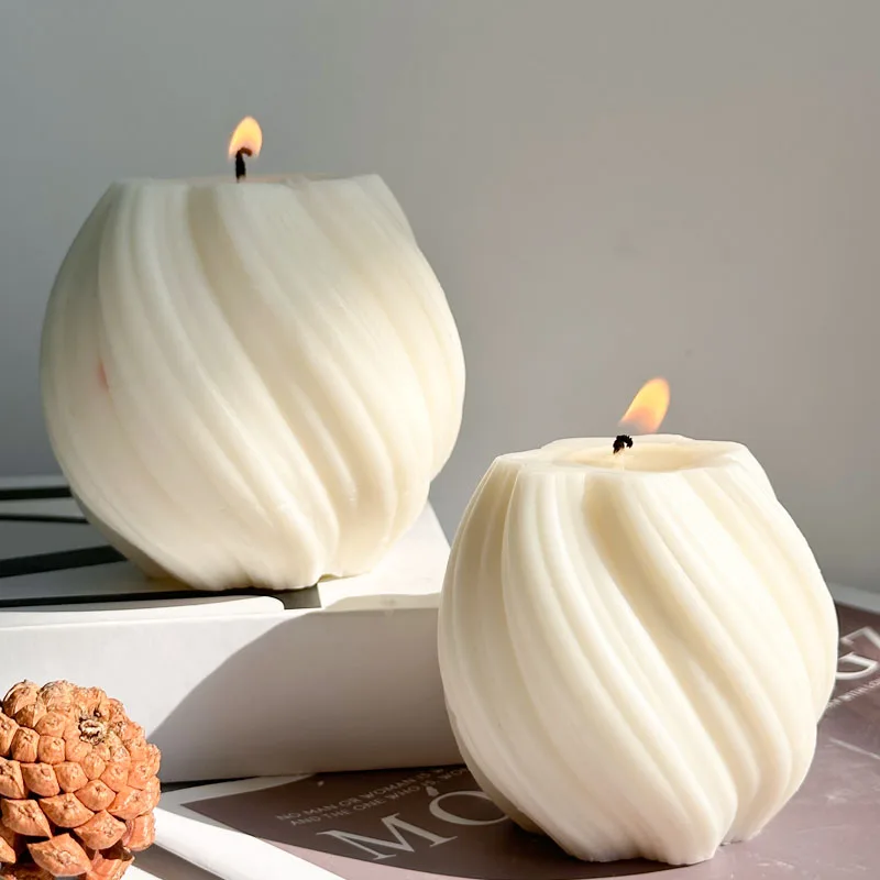 Асимметричная Геометрическая волна силиконовая форма для свечей сделай сам