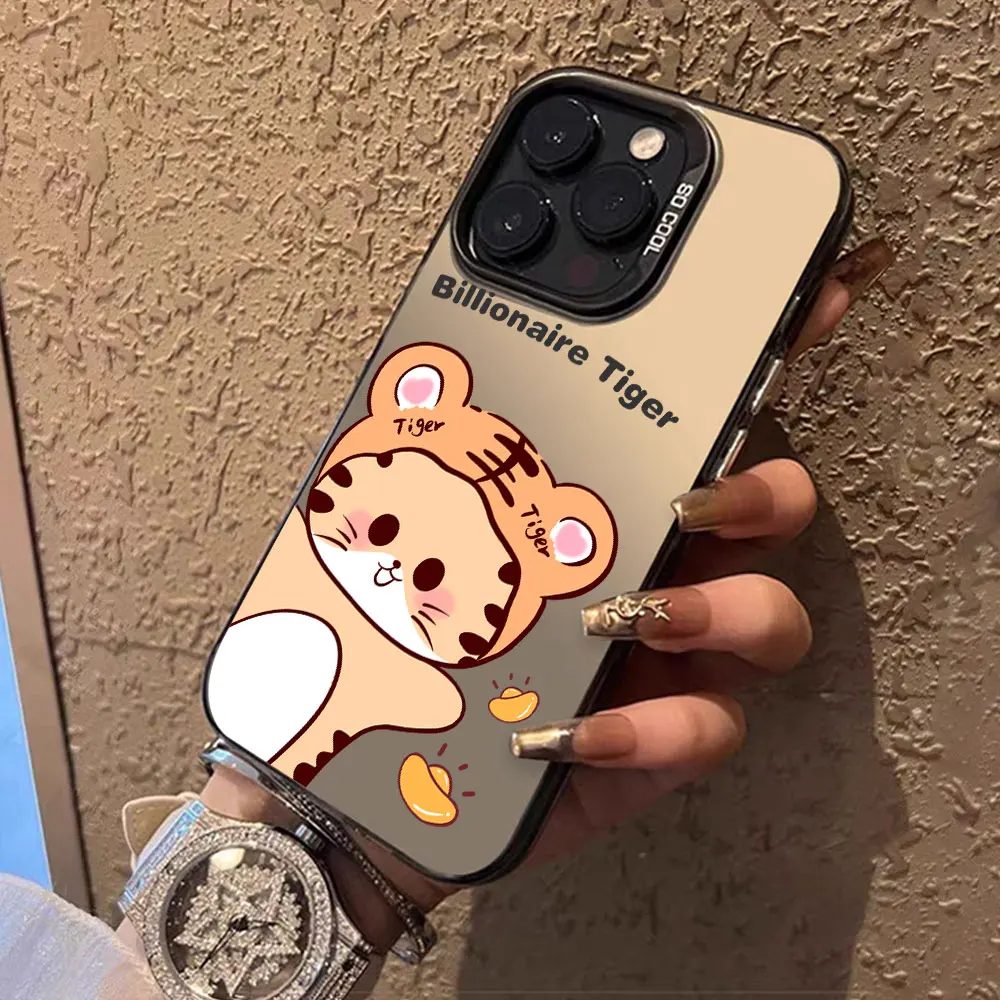 Cute Cartoon Phone Case For Redmi 14C 4G 13C 14R 13R 5G Conque Shockproof Silver IMD Xiaomi Poco C75 Redmi13 Back Cover