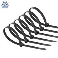 nylon cable self locking plastic wire zip ties set black industrial grade cable tie supply fasteners hardware cable loop wrap