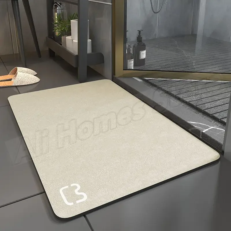 

Диатомитовый коврик для ванной Microfiber