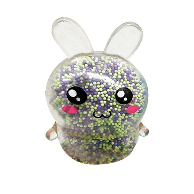 

Easter Bunny Sensory Balls Anti Stress Pressure Relief Basket Stuffers Funny Gift Sensory Toys Ball Sensory Toy for Kids Adults