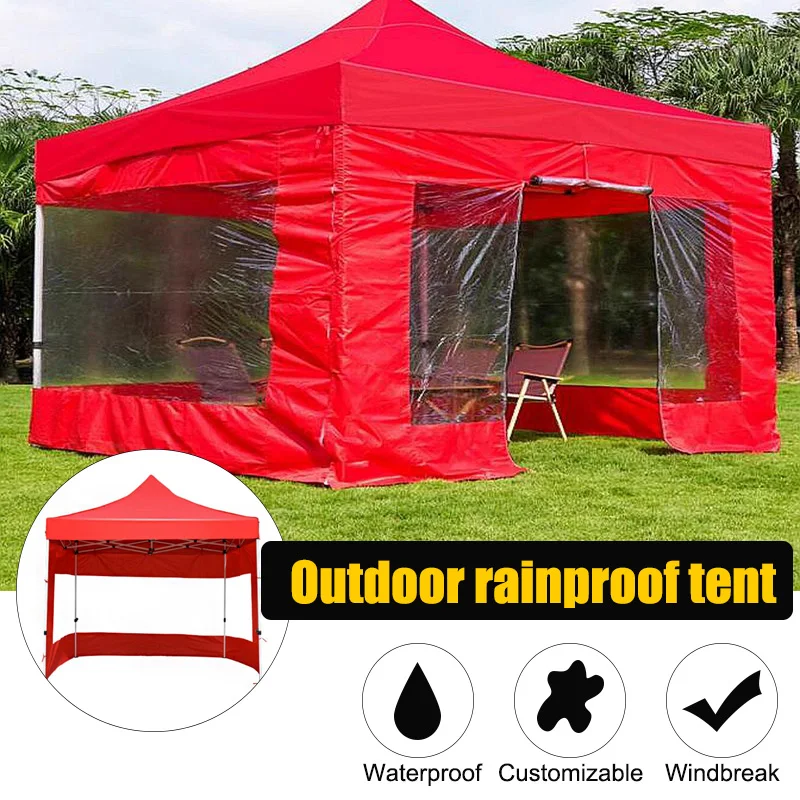 

Утолщенный ветрозащитный экран, защита от солнца и дождя, защита от дождя, прозрачный зонт и защита от холода