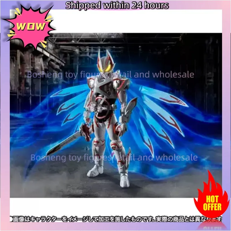 Фото Фигурка Bandai SHF Kamen Knight Extreme Fox IX MK9 White Fox, подвижная кукла №5
