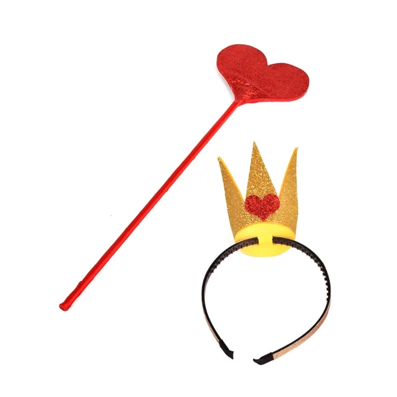 Новогодняя повязка на голову с короной костюм для вечеринки вечерние блестящие