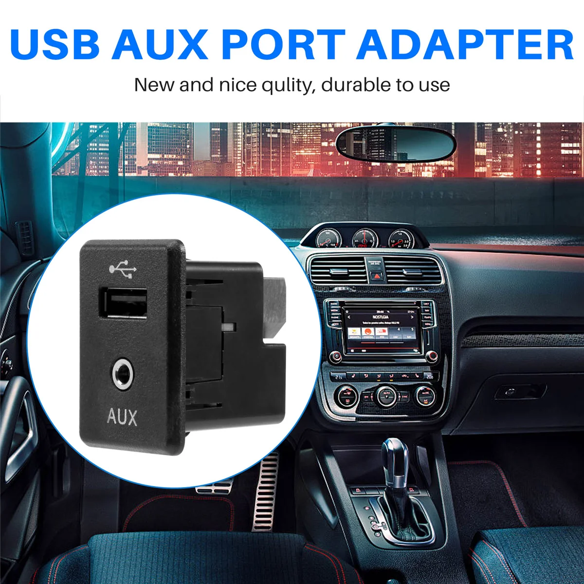 USB AUX-порт адаптер аудио плеер и USB-разъем для Nissan X-trail Rouge Qashqai 795405012