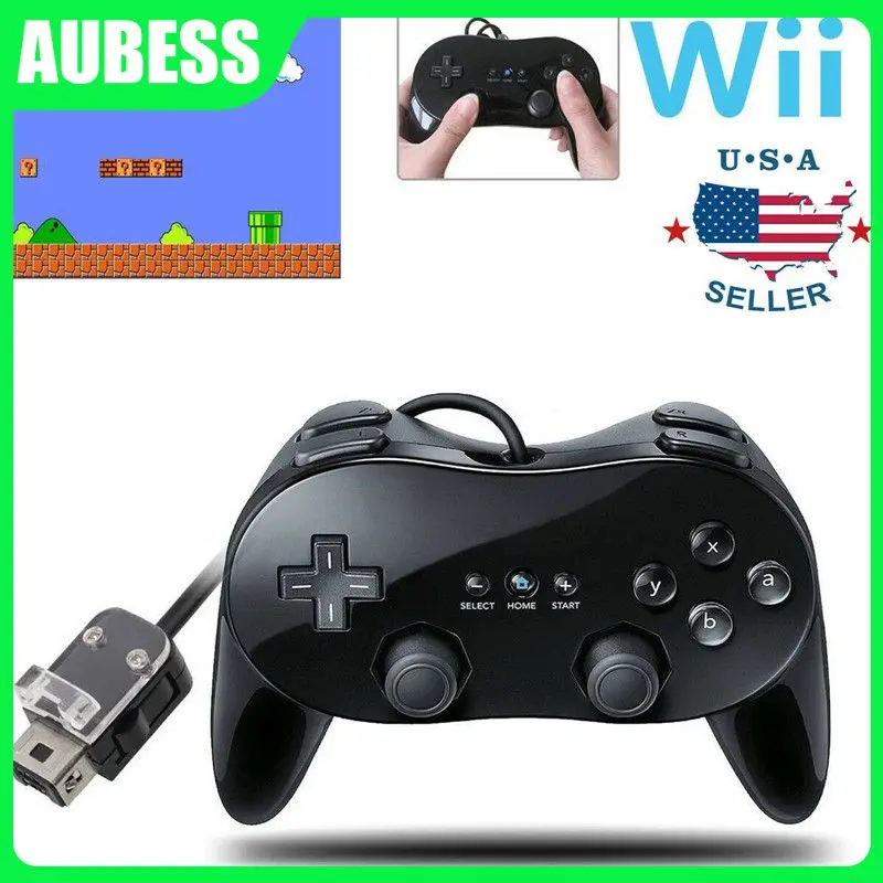 

Comfortable Game Controller Classic Game Wii Controller Directly Plugs High Quality Pad Console New Plastic Joypad Wii Remote