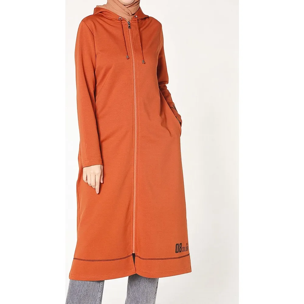 

Хлопковый кардиган на молнии с капюшоном Dorlie