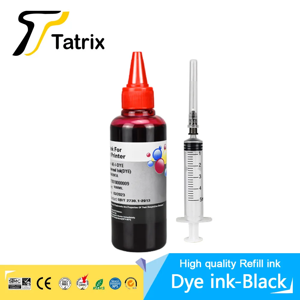 Tatrix T378XL T312XL T0851 T0821 Compatible Refill Ink For Epson Color Water Based Bottle ink For Epson XP-8500/XP-8505/XP-8600 images - 6