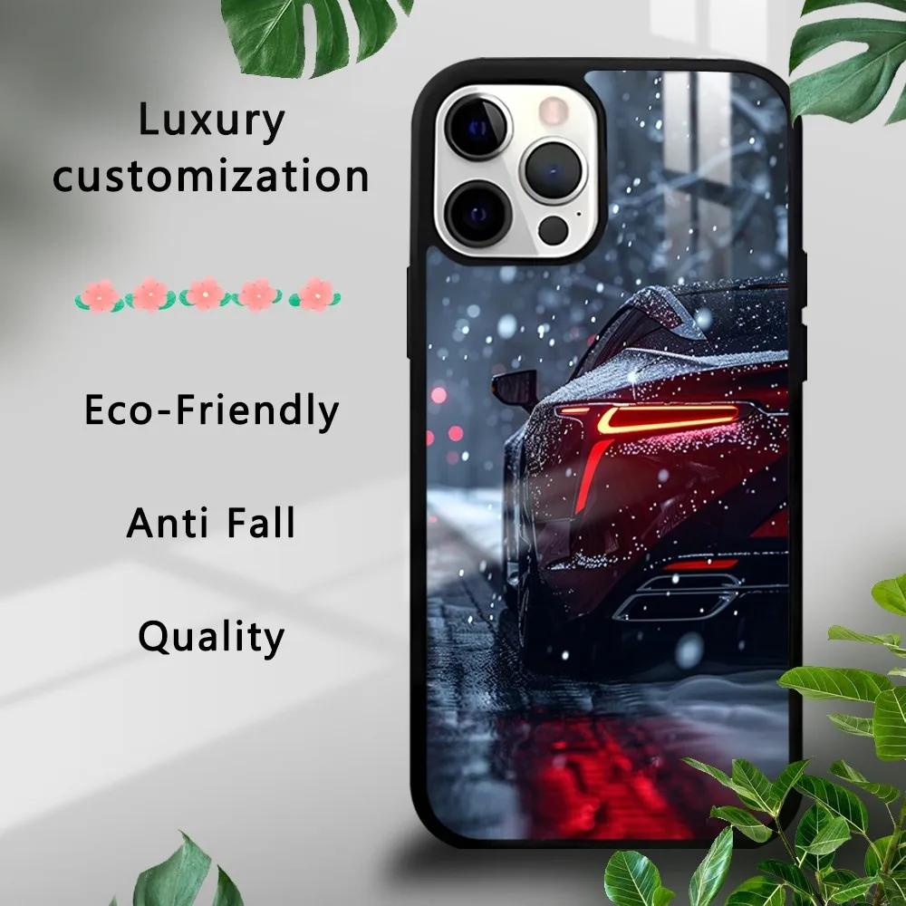 The Luxury Car L-Lexus-s Phone Case For iPhone 16 15 14 13 12 11 Pro Xs Max Mini Plus Celulares Hard Funda