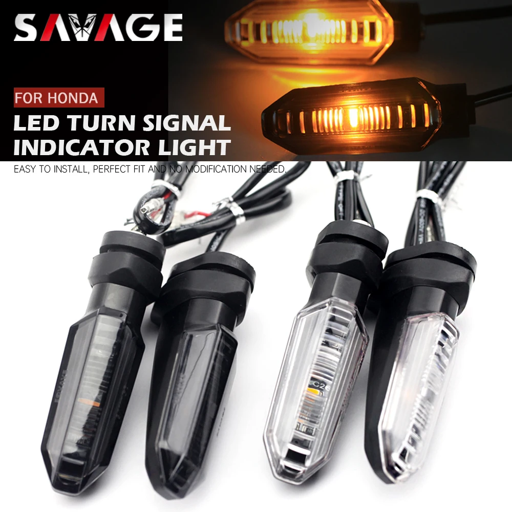 СВЕТОДИОДНЫЙ мигающий сигнал поворота фонарь для мотоцикла HONDA CB500X CB500F CBR500R MSX 125 Grom CRF250L CRF300L CBR CB 650F NC750