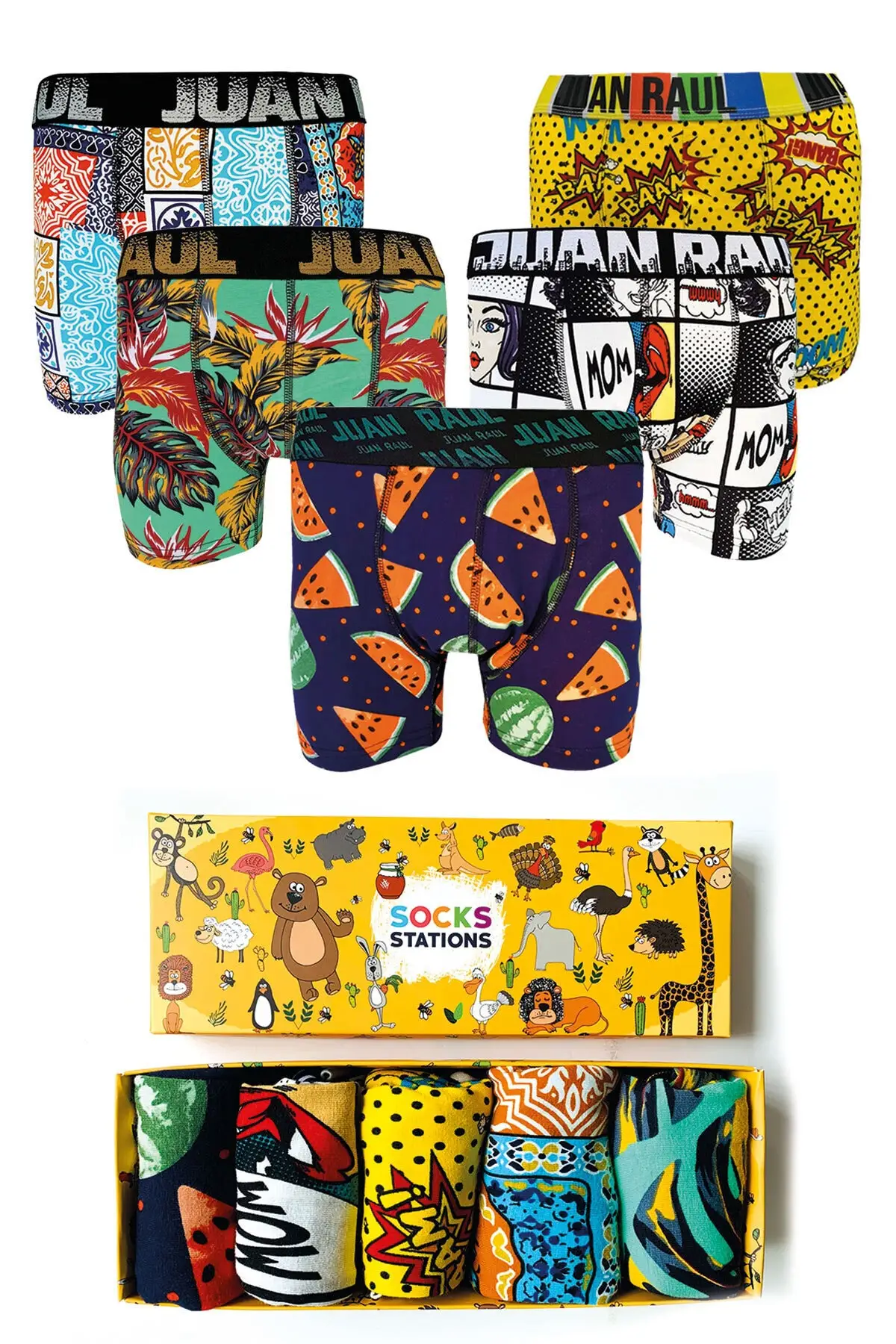 

5 шт./упаковка, мужские боксеры