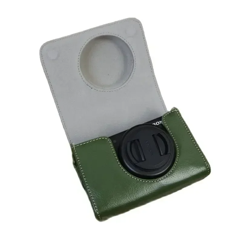 Сумка из искусственной кожи для Фотоаппарата Sony ZV-1II кожаный чехол цифровой