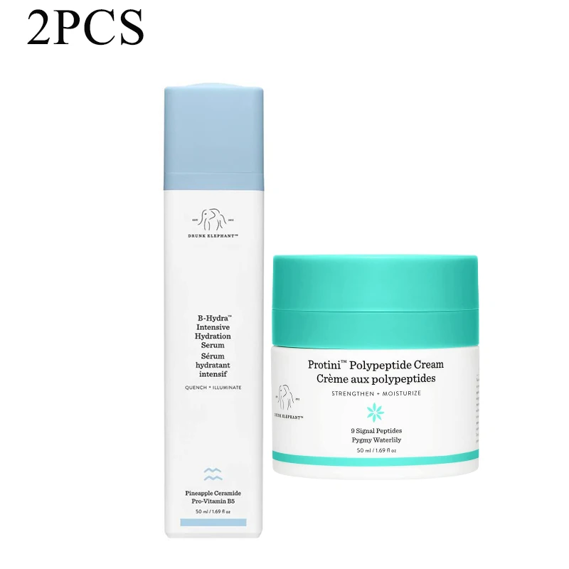 

Drunk Elephant Protini Polypeptide Anti-aging Wrinkle Firming Cream 50ml + Drunk Elephant B-Hydra Intensive Hydration Serum 50ml