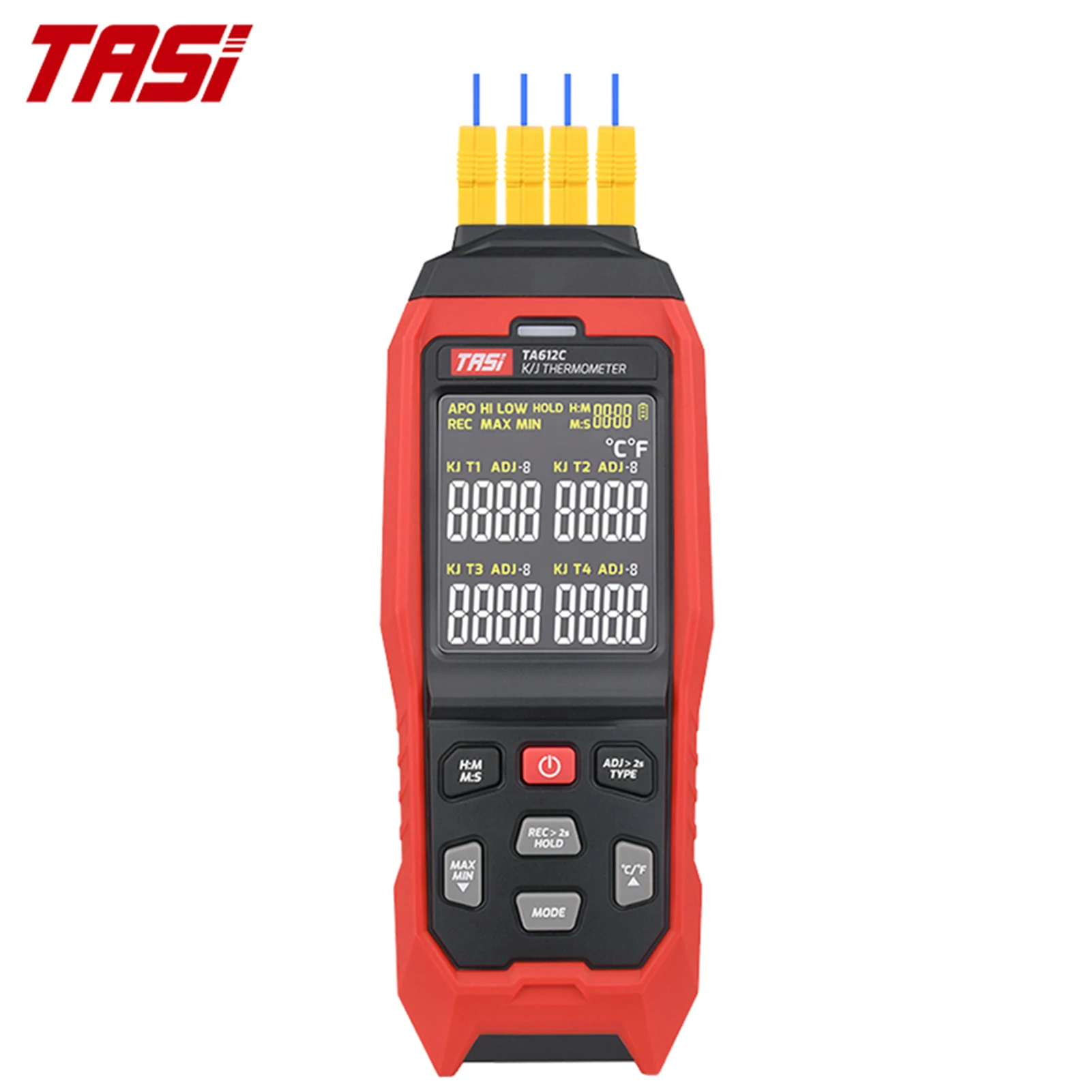Термометр TASI TA612A/B/C цифровой измеритель температуры с ЖК-дисплеем |