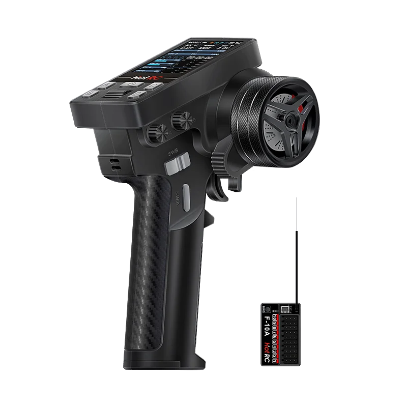 RC CT-10B 10-канальный цветной экран с дистанционным управлением 2 4G приемник для