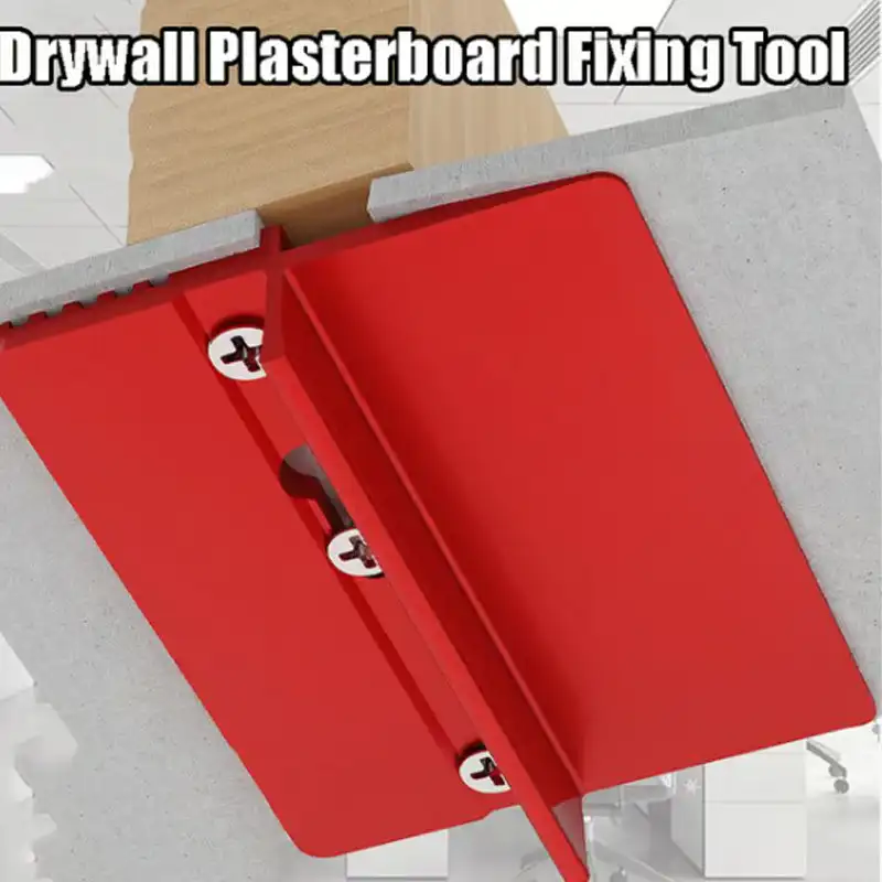 Drywall Fitting Tool Plasterboard Fixing Room Ceiling Sloped Wall Decoration Carpenter Positioning Plate