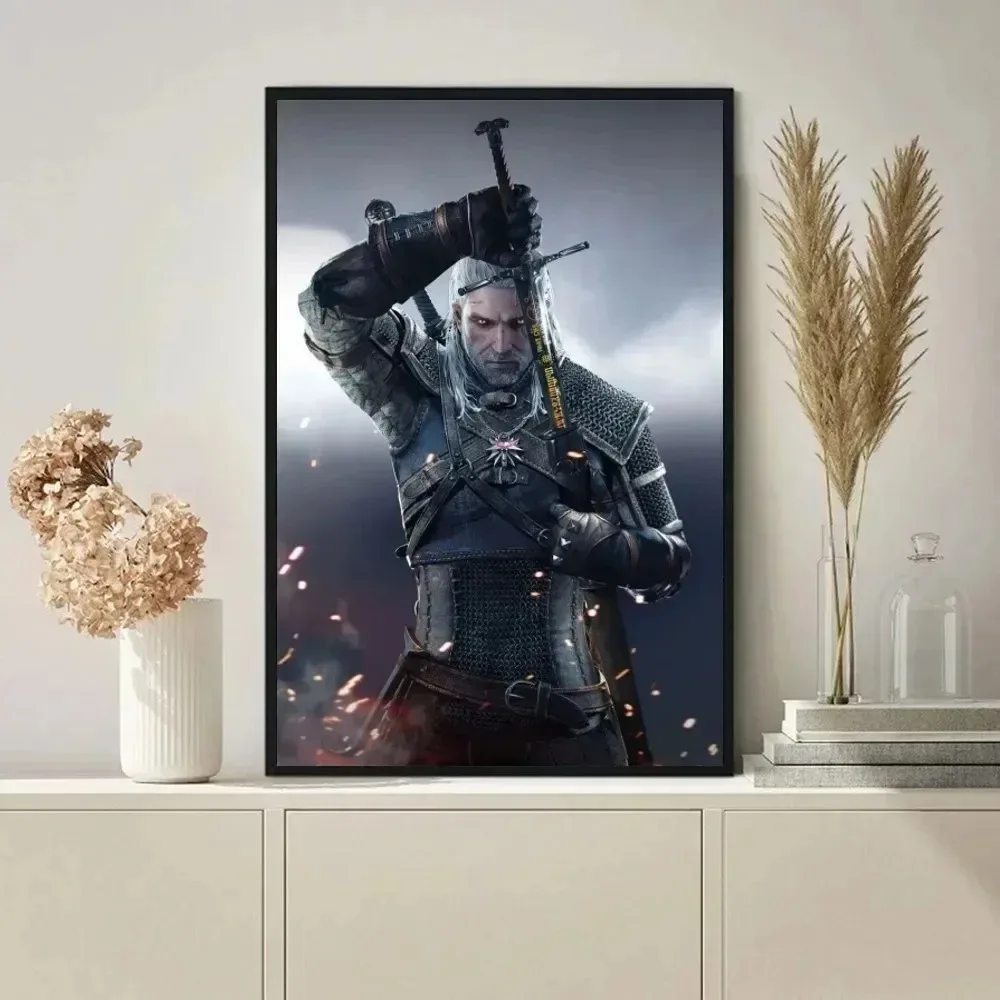 Фотообои W-Witcher 3 Вт-искусство на стену Декор для дома цифровой холст картина