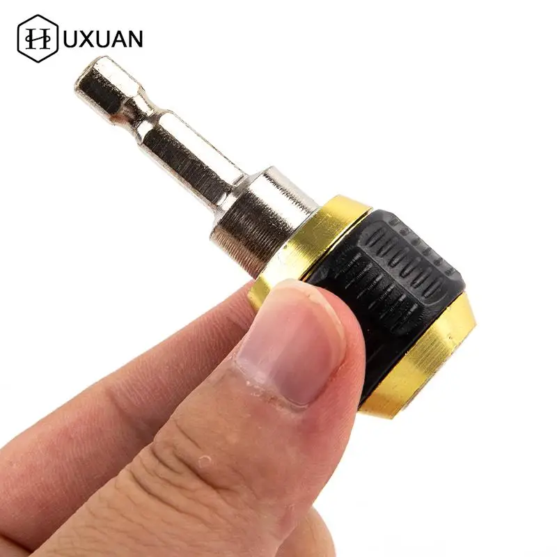 

Быстроразъемное соединение с шестигранной ручкой, 60 мм, 6,35 мм, Сменное соединение, электрическая ручная дрель с тремя когтями, поворот 1/4, вн...