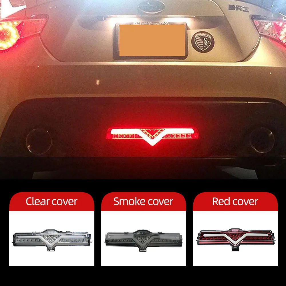 

1PCS LED Reflector For Subaru BRZ 2012 - 2020 Car Bumper Light Rear Fog Lamp Reverse Light Auto Bulb Brake Light