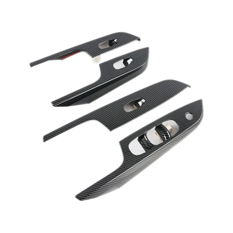 

For Nissan Navara NP300 2016-2021 Window Glass Lift Switch Button Panel Cover & Car Front Fog Light Lamp Cover