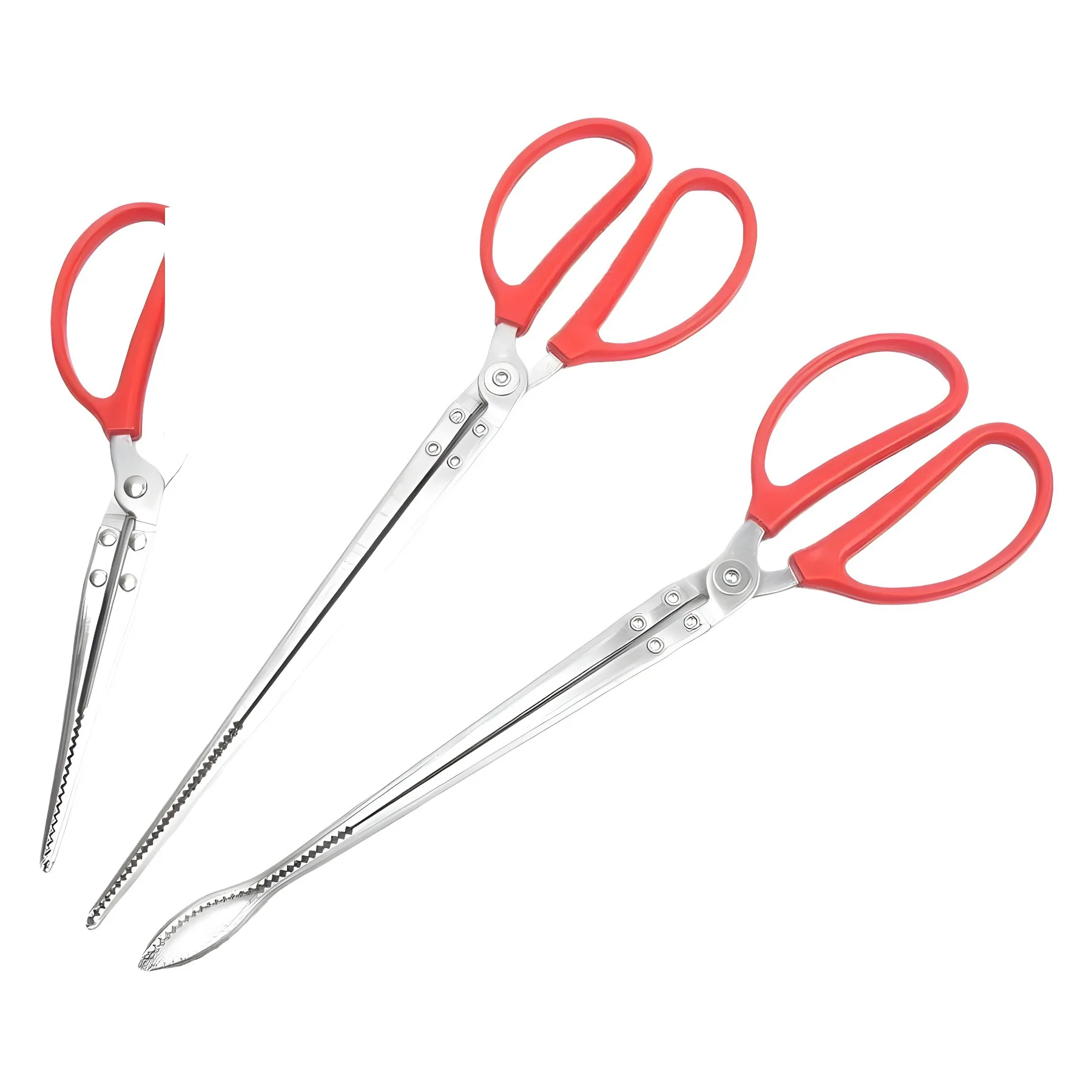 Антиожоговый зажим из углеродного волокна с длинной ручкой крючок для