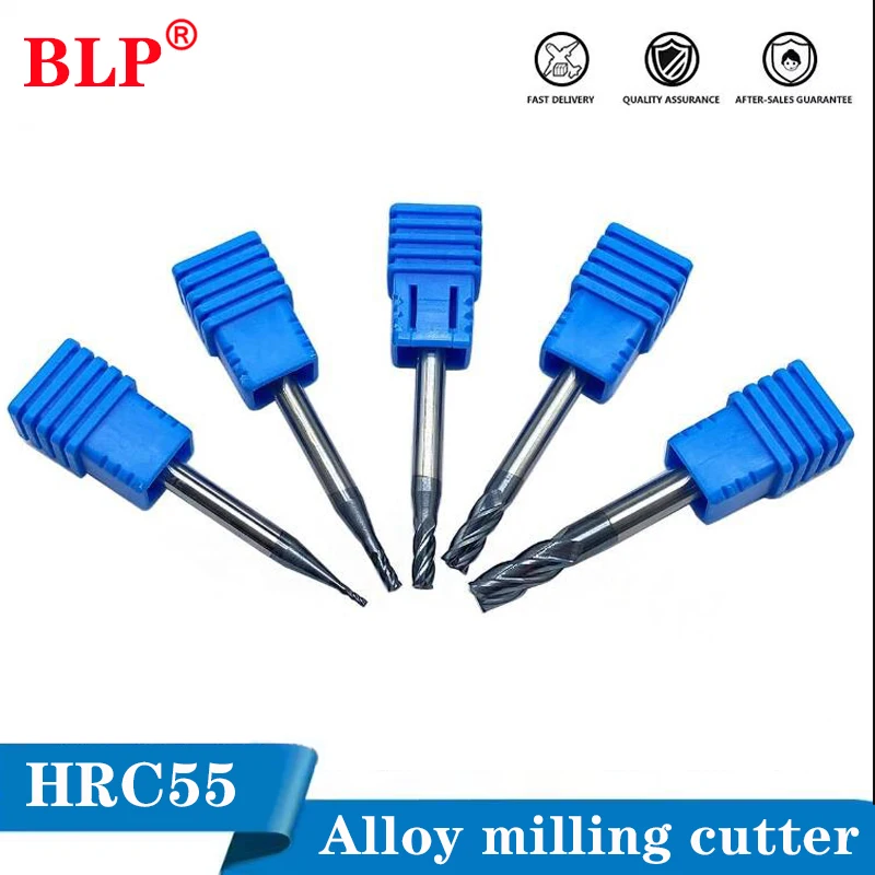 

Фреза 4 флейты HRC50 Твердосплавная концевая фреза Фреза с ЧПУ из вольфрамовой стали Концевая фреза, концевые фрезы 4 мм 5 мм 6 мм 8 мм 12 мм