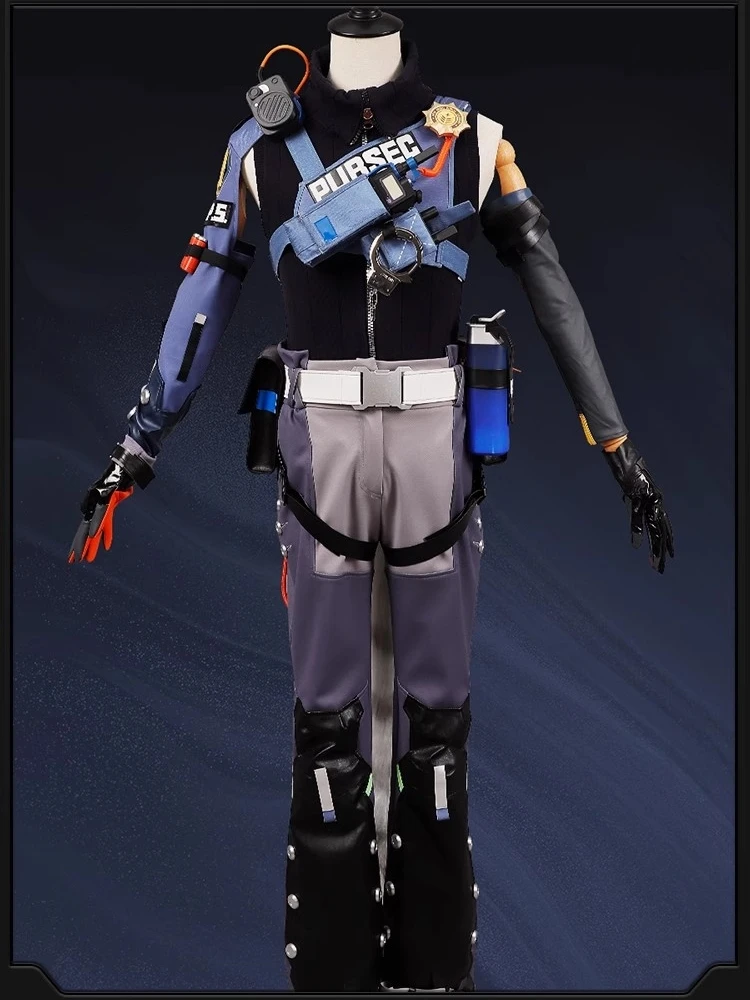 Костюм для косплея Seth Lowell Zenless Zone Zero аниме мужская красивая униформа одежда