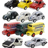 138 vintage collection miniature car pull back car miniature vehicle toys diecast model toy for boys kids toys car kids gift