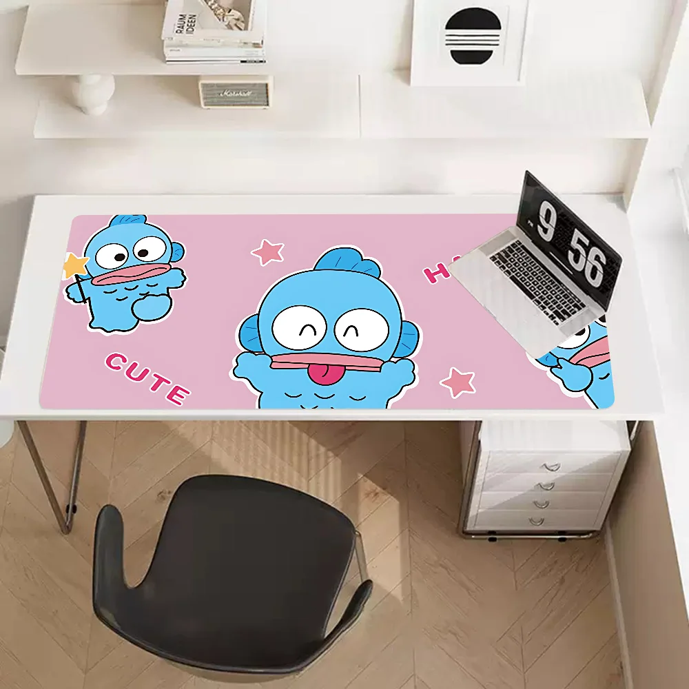 S-Sario H-Hangyodon Mousepad New Arrivals Large Gaming L XL XXL Gamer Mouse Pad Size For Keyboards Mat