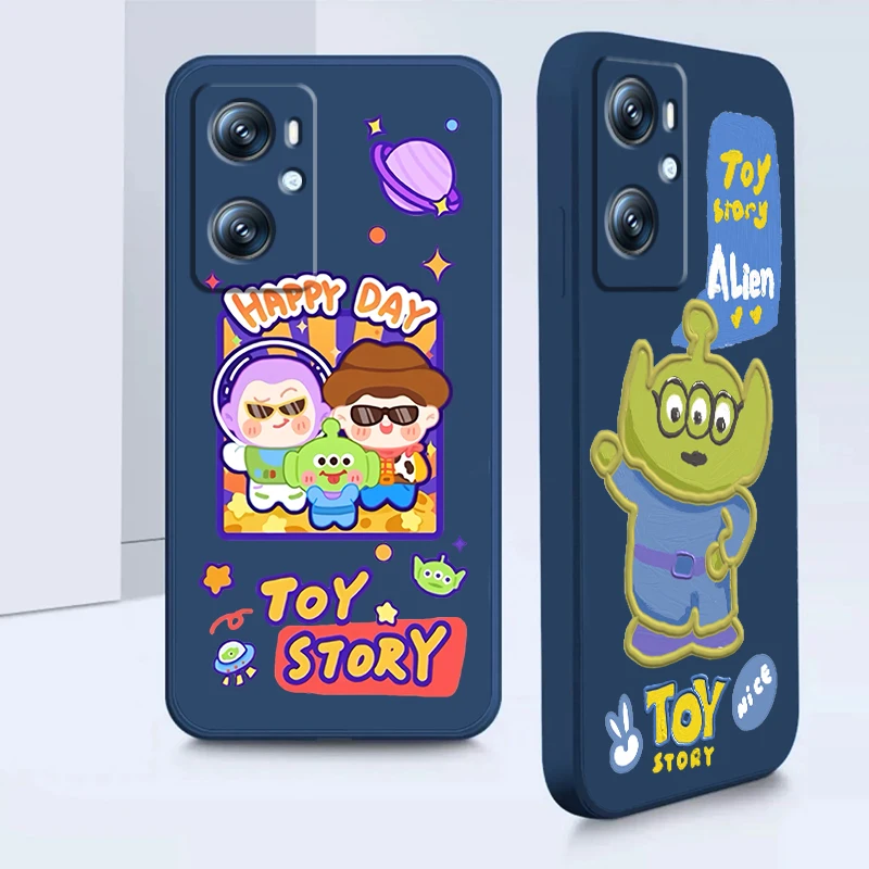 

Liquid Rope Disney Toy Story Cute Luxury Phone Case For OPPO Find X5 X3 Lite F21 A96 A94 A93 A77 A76 A74 A72 A57 A53S A16 A9 5G