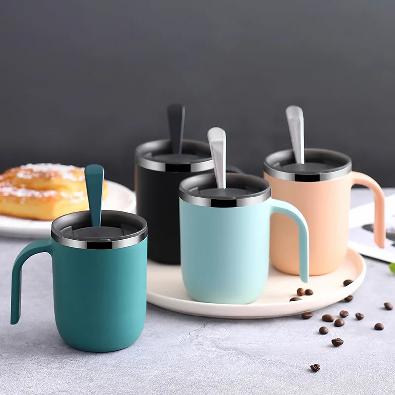 

Creative Large Capacity Stainless Steel Insulation Coffee Cup