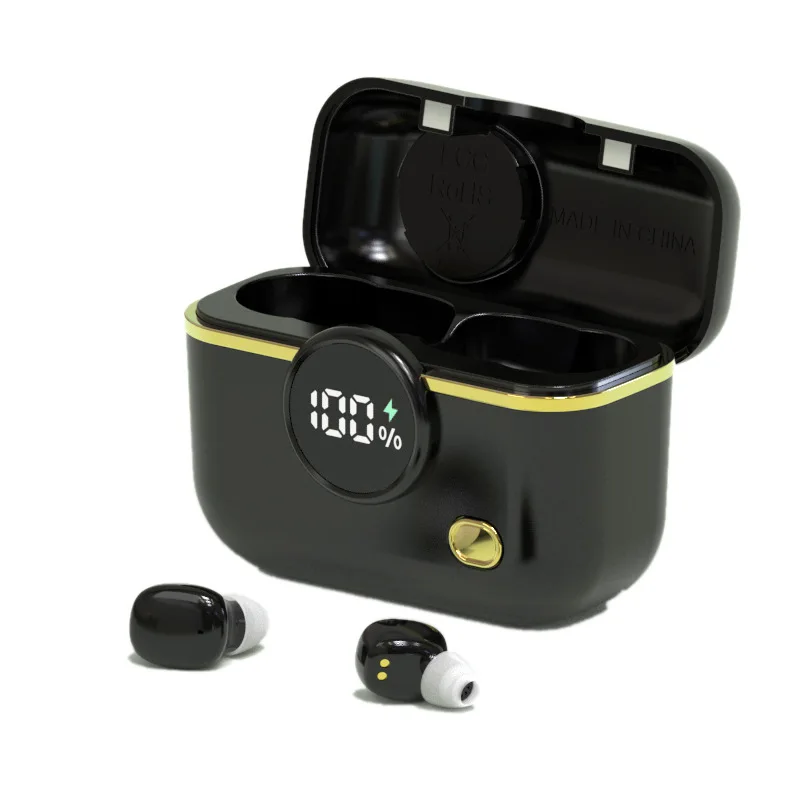 

New C2 Wireless Bluetooth5.2 Earphones Mini In-Ear Sports Waterproof Sleep Painless Wearing Headset with Aromatherapy Tablets
